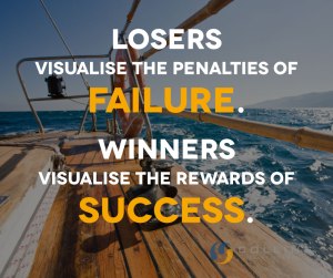 losers visualize penalities winners rewards