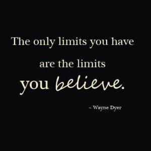 your only limits