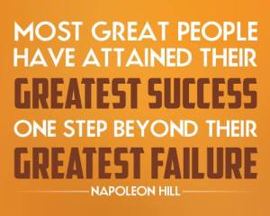 people success after greatest failure NH