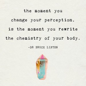 change perception change chemistry