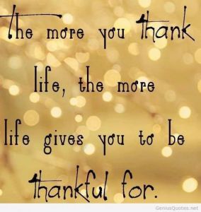 Being-Thankful