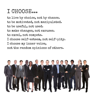 i choose
