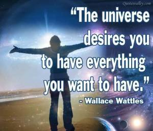 wattles universe wants you to have ur desires